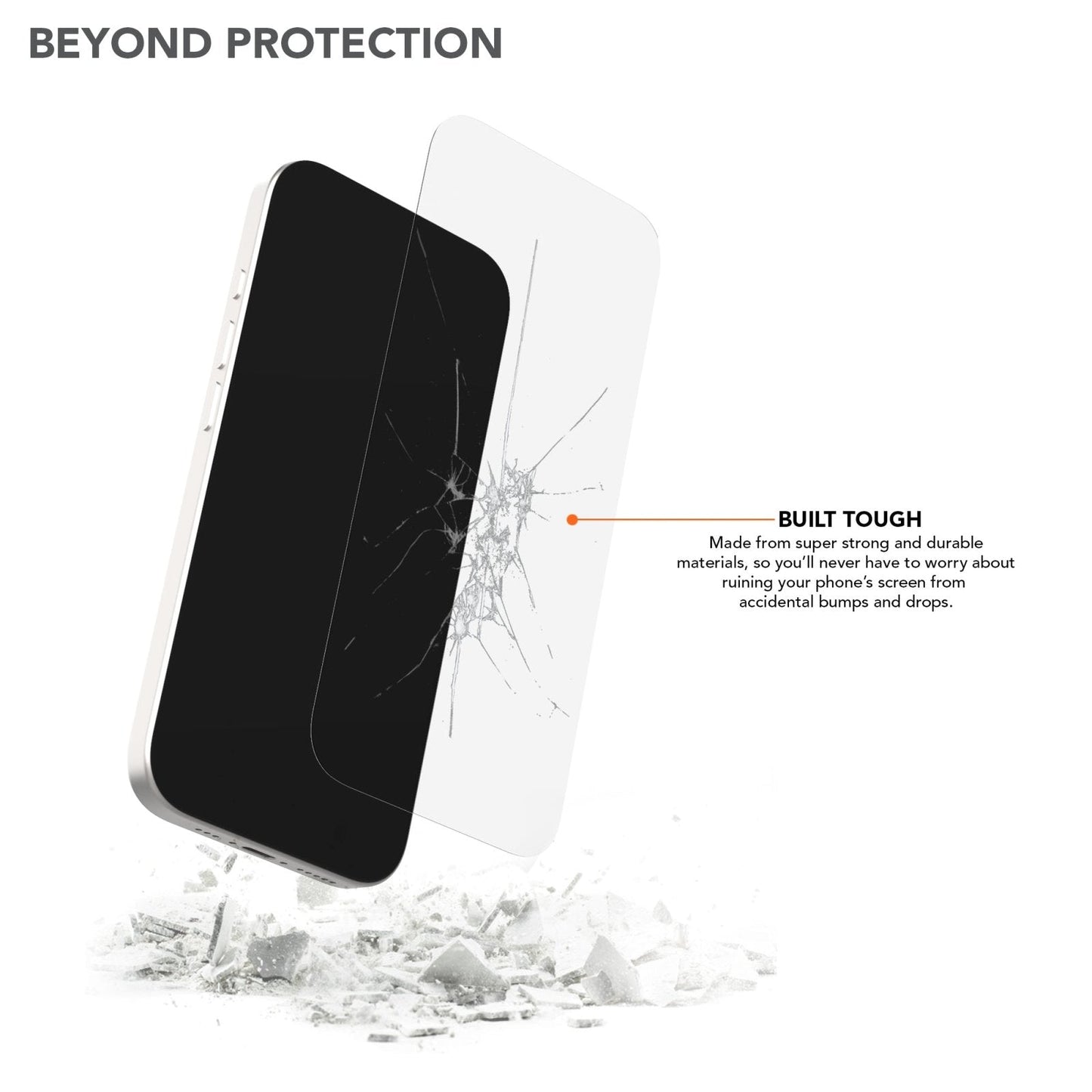 iPhone 16 Pro Max Tempered Glass Screen Protector
