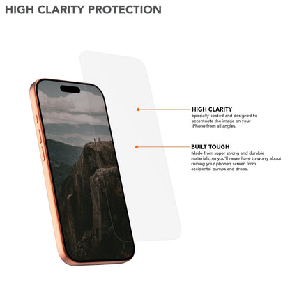 iPhone 17 Pro Tempered Glass Screen Protector
